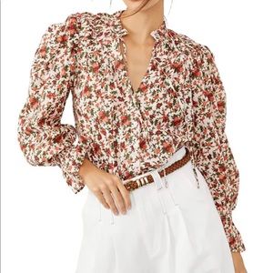 Free people meant to be blouse size Small NWT